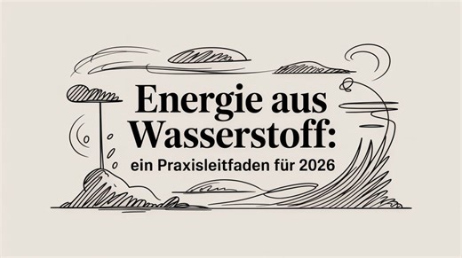 Energie aus Wasserstoff: Ein Praxisleitfaden für 2026
