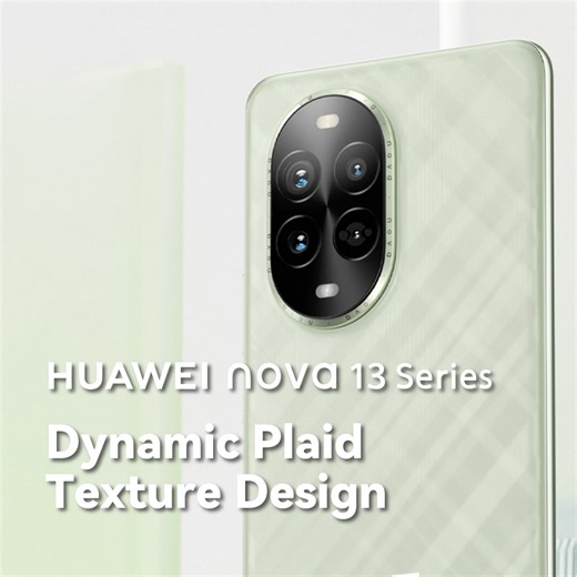 The dynamic plaid texture design of #HUAWEInova13 Series seamlessly combines bold sophistication with modern flair. Available in three vibrant colours, bringing you a fresh, contemporary touch to your everyday style. تصميم سلسلة #HUAWEInova13 المنقوش المربّع الشكل يدمج الأناقة الجريئة مع لمسات عصرية، ليضفي لمسة فاخرة على حياتك. متوفر بثلاثة ألوان حيوية، ليمنحك طابعاً عصريّاً لا يُقاوم. #FashionForward #SuperSelfieSuperPattern | Huawei Mobile