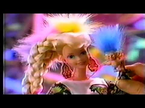 1993 Troll Barbie Commercial - Mattel
