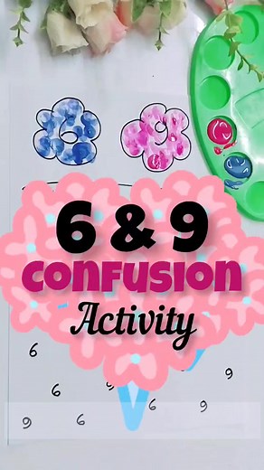 6 and 9 confusion activity for kids. #math #mathematics #MathFun #kids #teach #learn #school #reels #viralreels #reelsfypシ #KidsLearningCenter | Kids Learning Center | Facebook