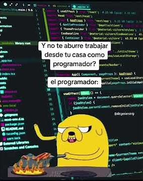 What it's like working from home as a programmer #webdeveloper #programming #humor