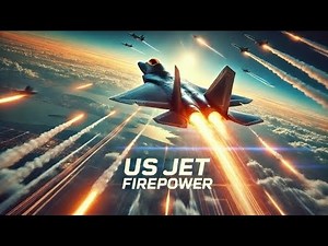 “US Fighter Jet Live Fire | America’s Air Power Unleashed”