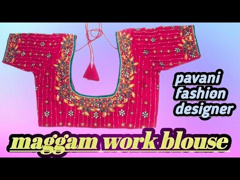 Maggam work blouse design#blousedesigns#Fashion#Trending# viral