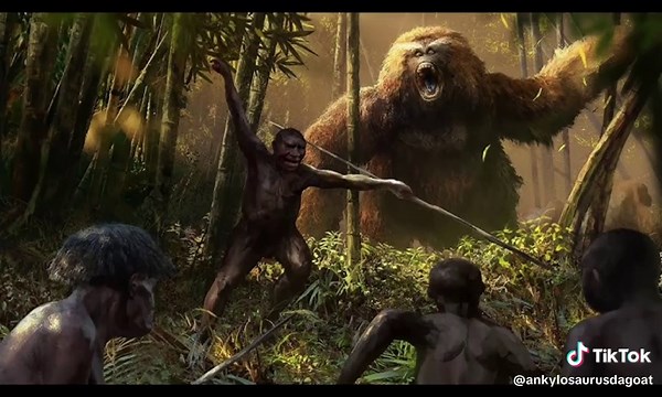 Gigantopithecus was the largest primate to ever live, an extinct genus of giant apes that roamed southern China and Southeast Asia during the Pleistocene epoch (around 2 million to 300,000 years ago). Known from fossilized teeth and jawbones, it stood up to 10 feet tall and weighed up to 1,100 pounds, with a diet of tough vegetation like bamboo, and is considered a distant relative of modern orangutans. Its extinction is linked to climate change, which reduced its forest habitat and food supply,