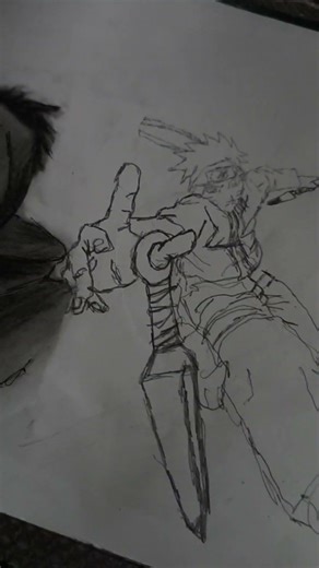obito and naruto #drawing sketch
