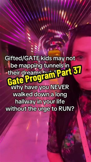 Gate program kids and long hallway panic… Confirm or deny? ✌🏻🛸 #gateprogram #gatekids #tunnels #conspiracytiktok