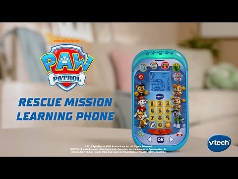 PAW Patrol Rescue Mission Learning Phone | Demo Video | VTech Toys®