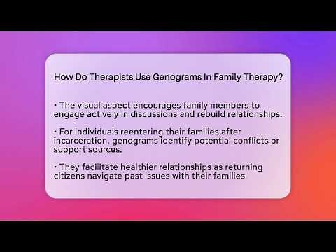 How Do Therapists Use Genograms In Family Therapy? - Second Chance Journey