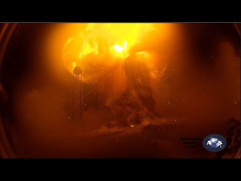 Launch Pad Video Cameras Capture Spectacular Antares Rocket Explosion