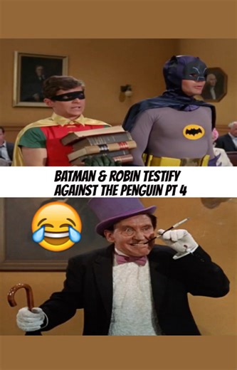 23K views · 664 reactions | What did you guys think of when Batman & Robin testified against The Penguin in court on the 1966 Batman TV series? #batman #robin #adamwest #burtward #sixties #60s #60snostalgia #easteregg #dccomics #spoiler #thepenguin #penguin #burgessmeredith | Rare Action Figures | Facebook