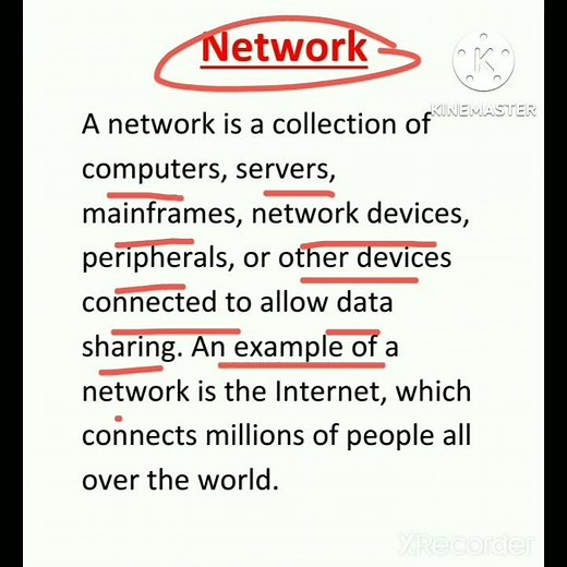 What is Network? #Network #ExampleOfNetwork