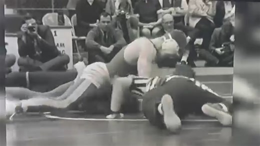 1969 NCAA Finals - Gable vs Willigan Dan Gable defeated Marty Willigan in the 1969 NCAA wrestling championship by a fall in the finals. Dan Gable, who was inducted into the National Wrestling Hall of Fame & Museum as a Distinguished Member in 1980, was inducted into our Glen Brand Wrestling Hall of Fame of Iowa in 2002, and is the namesake of our museum. READ more about Dan-> https://bit.ly/2ZJM1Hn #SportForAll #AnyBODYCanWrestle #thisiswhatawrestlerlookslike #GirlsWrestle #LetsWrestle #growthes