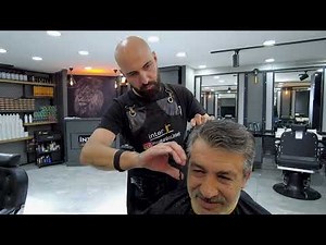 INCREDIBLY RELAXING SOUND. ASMR HAIR CUTTING FOR YOUR SMILE.MY COLLEAGUE GAVE MY HAIR A NEW STYLE