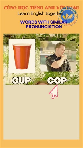 Words with similar pronunciation - Cùng Học Tiếng Anh Với Nhau