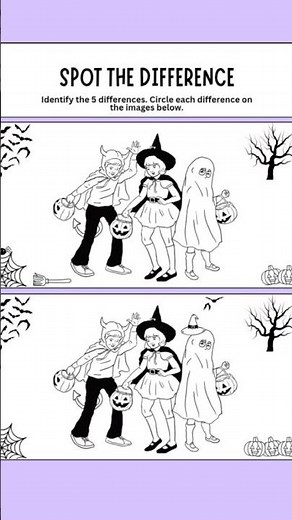 "Find the Difference: Trick or Treat Horror Challenge 👻🍬 Spooky Scary Halloween Game!"