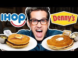 IHOP vs. Denny's Taste Test | FOOD FEUDS