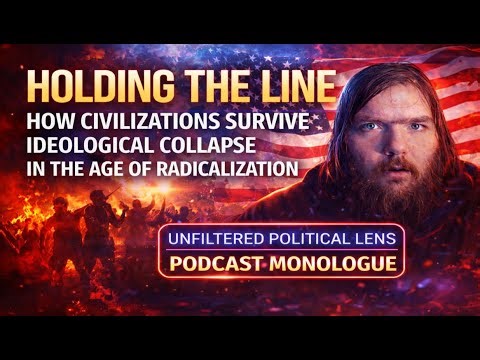 🎙️ Holding the Line: How Civilizations Survive Ideological Collapse in the Age of Radicalization
