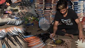 The Fascinating Art of Making Badminton Rackets