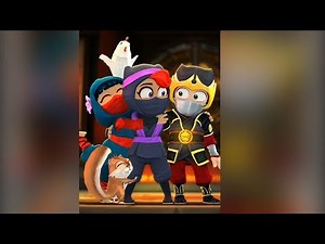 Clumsy Ninja - Gameplay Walkthrough Ninja Book FULL | BuddyFun