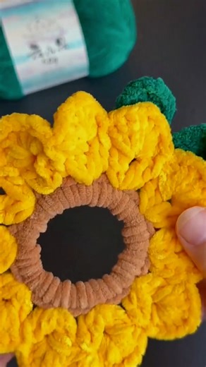 27K views · 395 reactions | Crochet Sunflower Coaster | Crochet Royal | Facebook