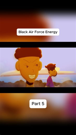 Black Air Force Energy #animation #anime #fory #viral #fyp | animation