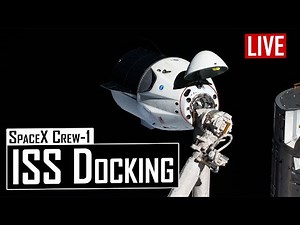SpaceX Crew Dragon Crew-1 Docking with the ISS🔴 Live