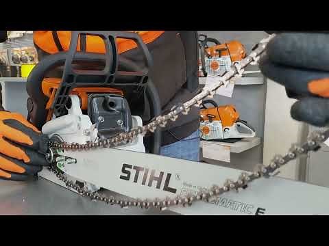 Como montar y cambiar espada y cadena de tu motosierra STIHL - Entrega técnica