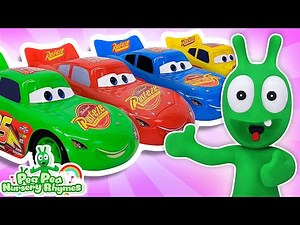 The Car Color Song + More Kids Songs | Pea Pea Nursery Rhymes & Kids Songs