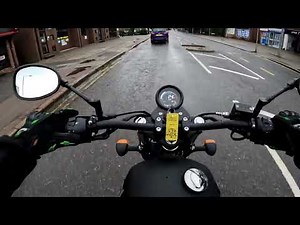 WK Scrambler 125cc Final Ride Before Handover