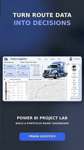 How I Built a Professional Logistics Tracker in Power BI #powerbi #analytics #tutorial