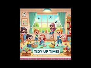 Tidy Up Time! 🎶 A Fun Cleaning Song for Kids and Classrooms