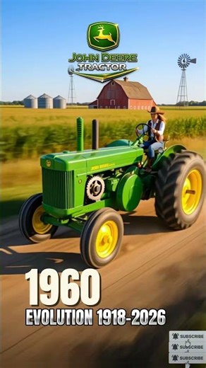 John Deere Tractor Evolution (1918-2026) | The Tractors That Fed the World! ShiftEvo