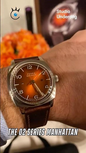 A Watch Made in Manhattan Spirit - First Look at The 02SERIES Manhattan by Studio Underd0g × Fears
