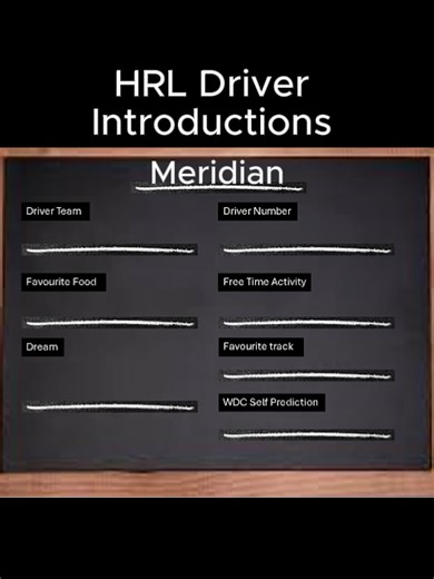 Halo Racing League Drivers Introduction Invite To The Discord Server In Comment Section Meet the drivers. 🏁 The Halo Racing League grid is coming together ahead of the new season. Driver introductions start now. Name: Meridian Driver Team: Mclaren F1 Team Driver Number: 58 (FiftyEight) Favourite Food: Verry Nice Pizza Favourite Free Time Activity: Being Boring And Sleeping Future Dream: Driving And Racing Around Nordschlife Circut In Germany Favourite Formula One Track: RedBull Ring (Austria Wo