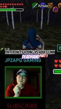 DeadHand differences Young/Adult Link part 1 #zelda #ocarinaoftime