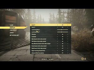 Fallout 76 How To Change Backpack Visibility