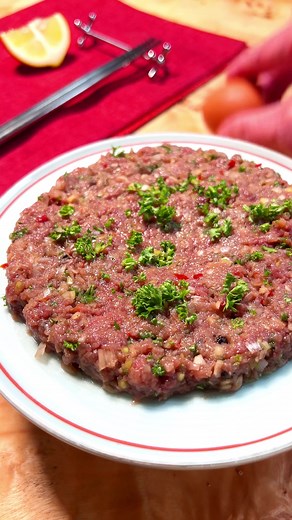 タルタルステーキの神髄 #steak #タルタルステーキ #けんた食堂 #馬刺し