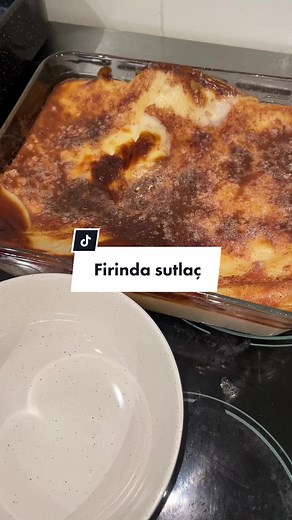 Delicious Turkish Style Baked Rice Pudding Recipe