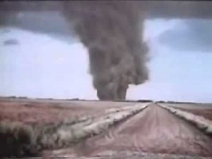 Great Bend, Kansas Tornado Footage 1974