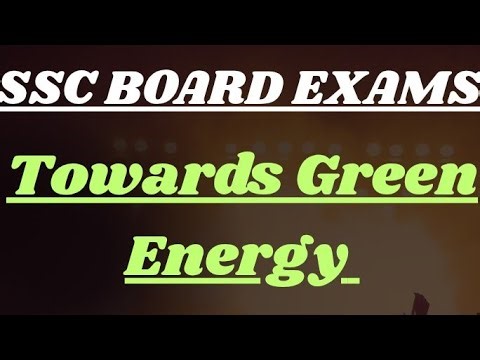 MH Board 2026 | Revision topic -Towards Green Energy