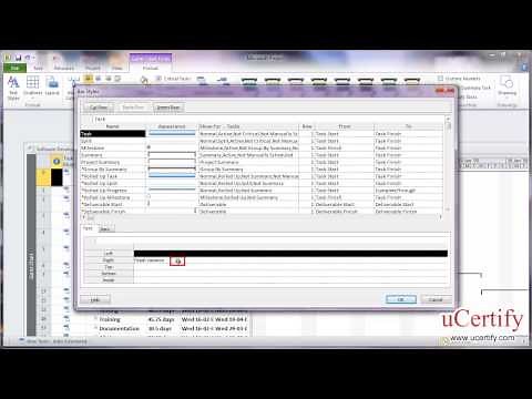 ms project 2010 how to display the total slack to the right of gantt bars demo