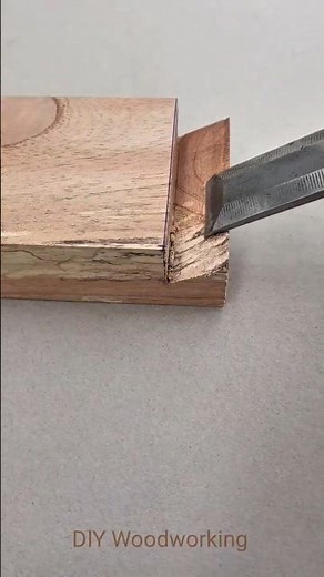 Joining Boards of Different Thickness withFine Hand Tools shorts #woodworking #diy