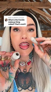 What is the freckle makeup thing called? | Sammijefcoate