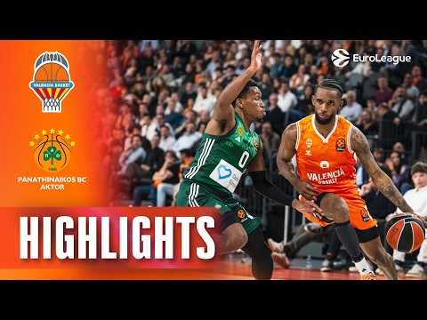 A PERFECT Double ROUND, SEALED in Style | Valencia - Panathinaikos R37 BASKETBALL HIGHLIGHTS 2025-26