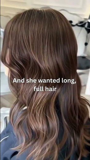 Hair Extensions for Trichotillomania | Mesh Integration + Topper Before & After