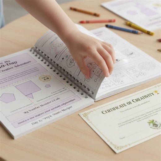 30-day Creative Adventure Workbook for Kids (ages 4-8) - Etsy Australia