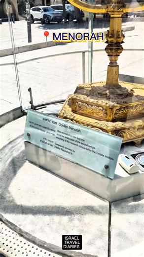 Menorah or the seven candlestick is the only light in the Tabernacle. It represents the Lord Jesus as the Light of the world who shines brightly in our lives. Come and see the Menorah replica in the midst of the Jewish quarter in Jerusalem. To all my new viewers, it means a lot to me if you can be my FOLLOWER and support my channel by sharing my vlogs. Thank you so much. 😘♥️🥰 #Israel #travel #holyland #event #menorah #jerusalem #jesus #share #followme Be there follower as well. @topfans Arceli