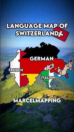 Language Map Of Switzerland