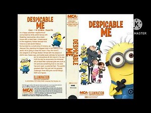 Despicable Me 1&2 2010 2013 VHS