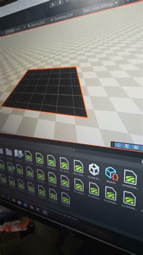 wow style terrain in unity 3d #fyp #unity #mmo #rpg